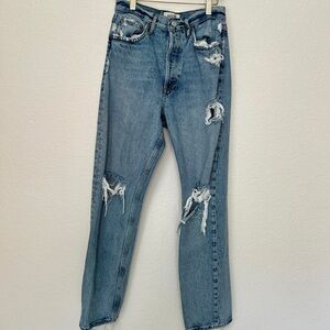 Agolde Light Blue Denim Jeans